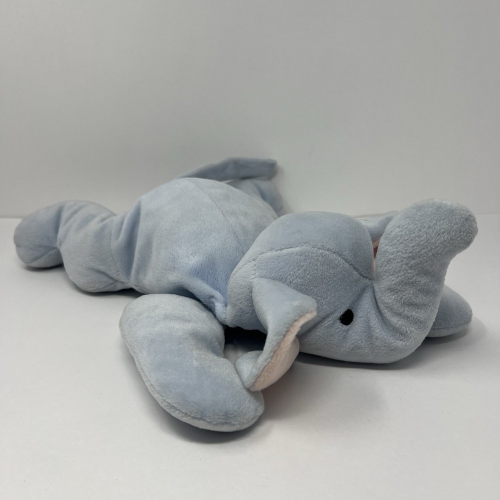 Squirt blue elephant Pillow plush stuffed animal Ty pals‎